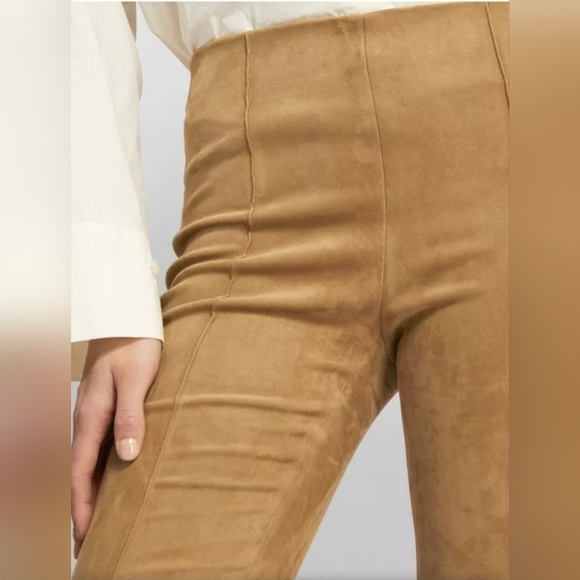 POLO by Ralph Lauren 100% Lambskin Suede Legging | BEIGE | XXS | NWT!!! - Picture 3 of 16
